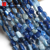 Irregular Natural Kyanite Stone Beads 8mm-10mm Loose Beads 15 inch