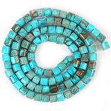 4mm Green Red Sea Sediment Jaspers Stone Rondelle Beads