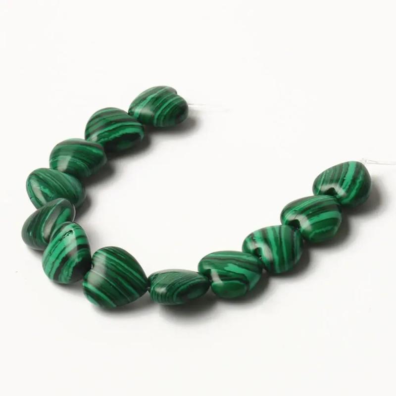 Heart Shape Natural Stone Beads for DIY Necklace Bracelet