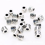 A-Z Bead Charm Vintage Alphabet Letter Bead Bracelet Bangle DIY Jewelry