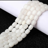 8x12mm Agates Stone Beads Natural Loose Spacer Beads for DIY Charms Bracelet