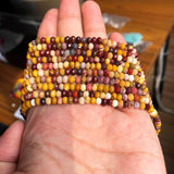 4x3mm Faceted Mookaite Rondelle Beads for Jewelry Making DIY 15''Inches