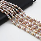 Freshwater Pearls Beads Mixed Loose Spacer Beads for Jewelry Making