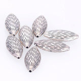 Miasol Antique Beads 50Pcs 27x12x6.5 MM For Women Diy Bracelet Jewelry