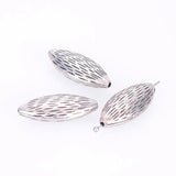 Miasol Antique Beads 50Pcs 27x12x6.5 MM For Women Diy Bracelet Jewelry