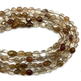 Copper Rutilated Quartz Stone Beads for Jewelry Making