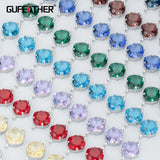 MB20 Rhodium Plated Glass Charms DIY Pendant