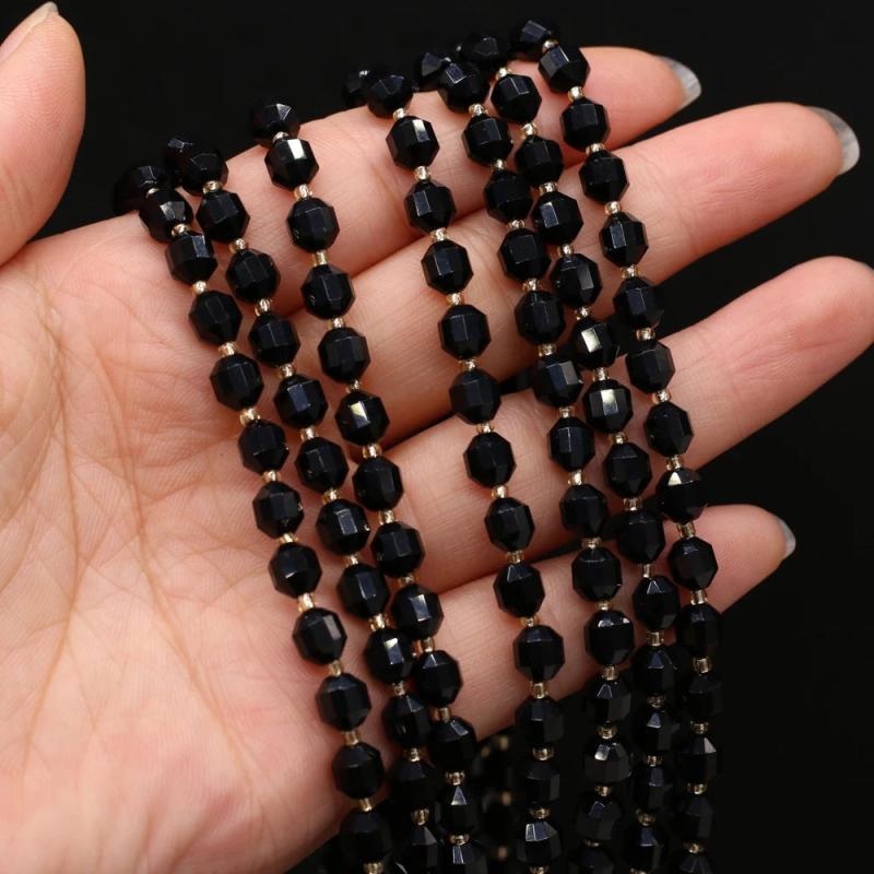 Agate Round Cut Bead 6mm for Jewelry Making DIY