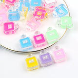 10pcs Wine Bottle Shape Acrylic Beads for Jewelry Making DIY Accessories