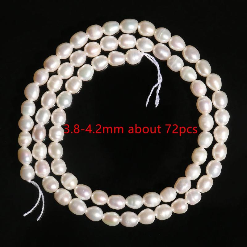 Natural Pearl Beads Irregular Round Loose Beads Jewelry Making