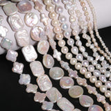 Natural Pearl Beads Irregular Round Loose Beads Jewelry Making