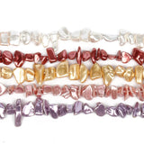 Irregular Freshwater Shell Pearl Beads for Jewelry Making DIY Bracelet 15''