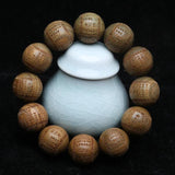 Classic Sandalwood Men's Bracelet Buddhism Carving