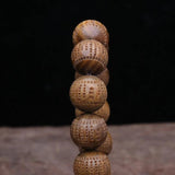 Classic Sandalwood Men's Bracelet Buddhism Carving