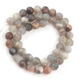 Natural Matte Sunstone Stone Beads 6/8/10mm Round Loose Beads
