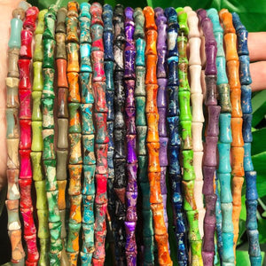 12x5mm Natural Sea Sediment Stone Beads for Jewelry Making