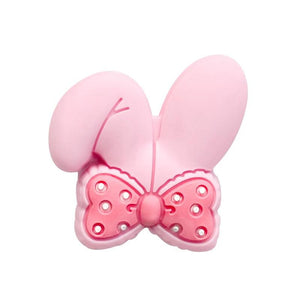 10pcs Rabbit Ears Silicone Teether Beads DIY Jewelry Accessories