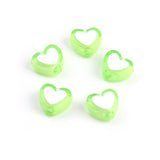 1000 PCs Heart Acrylic Beads Multicolor Spacer Beads DIY Jewelry Making 8x7mm