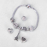 Stainless Steel Coconut Palm Charms Prickly Pear Pendant 4pcs