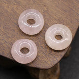 5pcs 8x14mm Natural Crystal Large Hole Abacus Beads Jewelry Making DIY