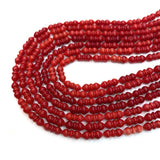 Natural Sea Bamboo Red Coral Beads for DIY Jewelry Making