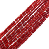 Natural Sea Bamboo Red Coral Beads for DIY Jewelry Making
