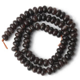 5x8mm Dark Red Garnet Abacus Stone Beads for Jewelry DIY
