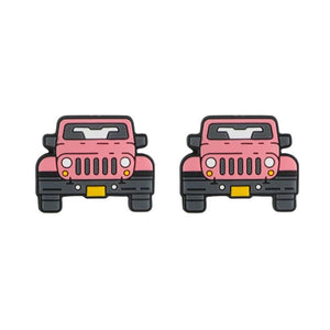 10Pcs Off-road Vehicle Animal Silicone Beads for DIY Pacifier Chain