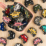 10Pcs Off-road Vehicle Animal Silicone Beads for DIY Pacifier Chain