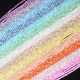 2*4mm Natural Shell Beads Multicolor Spacer Beads for Jewelry Making