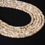 2*4mm Natural Shell Beads Multicolor Spacer Beads for Jewelry Making