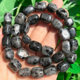 Labradorite Stone Beads 8x12mm for Jewelry Making