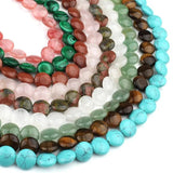 12mm Coin Round Agates Opal Pink Quartz Jades Beads 15''
