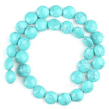 12mm Coin Round Agates Opal Pink Quartz Jades Beads 15''