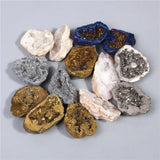 Natural Stone Cluster Healing Stone Agates Crystal Charm Pendant
