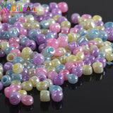 OlingArt Glass Seed Beads Candy Colors 2050pcs DIY Necklace Jewelry Making