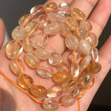 Natural Citrines Stone Beads Rondelle Loose Beads 15 Inch