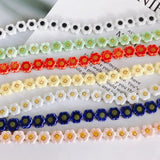 Sunflower Smiley Face Ceramic Beads for DIY Jewelry Making