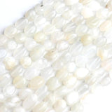 Moonstone Gems Beads for Jewelry Making 15'' Strand