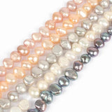 6-7mm Pink Freshwater Pearl Irregular Beads DIY Bracelet 15''
