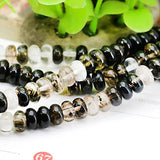 5X8mm Multicolor Watermelon Tourmaline Abacus Beads Crafts Jewelry Making