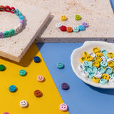 25pcs Enamel Tila Loose Beads for Jewelry Making DIY