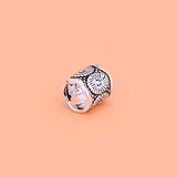 5PCS 925 Sterling Silver Retro Beads Thai Silver DIY Beaded Material Accessories