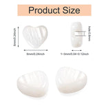 Freshwater Shell Heart Bead Strands for DIY Jewelry Making