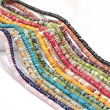 Natural Sediment Jaspers Rondelle Beads 15''inch