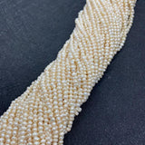 3-4mm Natural Freshwater Pearl Beads for DIY Jewelry Making