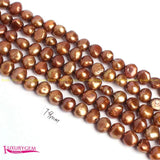 Freshwater Pearl Stone Loose Beads 8-9mm Necklace Bracelet Jewelry
