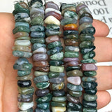 8-10mm Indian Agates Stone Gravel Bead Spacer Beads DIY Bracelet