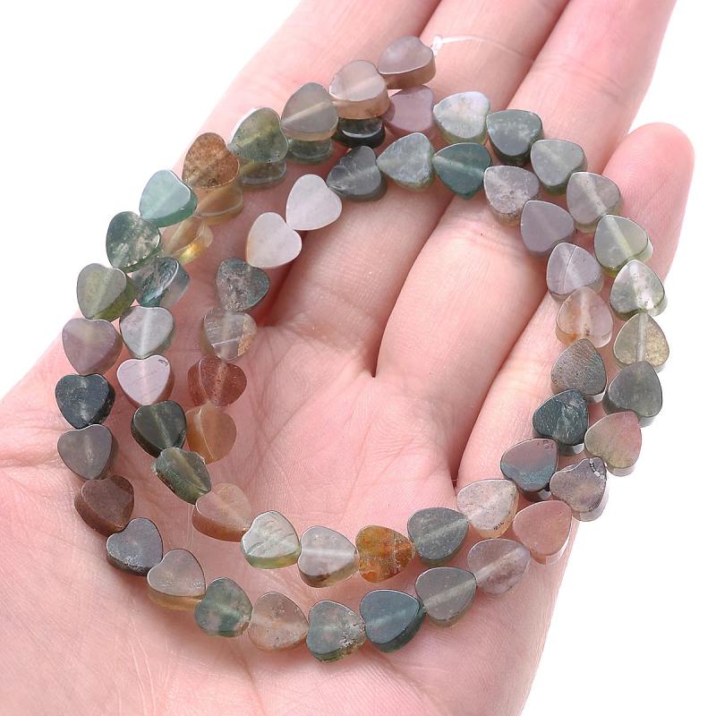 Colorful Sea Sediment Agates Beads 6mm