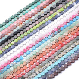 Colorful Sea Sediment Agates Beads 6mm